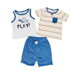 Bon Bebe Baby Boy Shorts Set Outfit (B7)